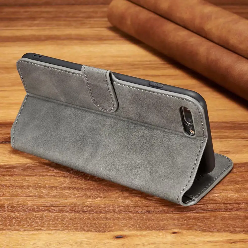CaseMe Ретро чехол для телефона iPhone 6S 7 8 11 Слот для кредитных карт флип чехол для iPhone X XR XS MAX Hoes