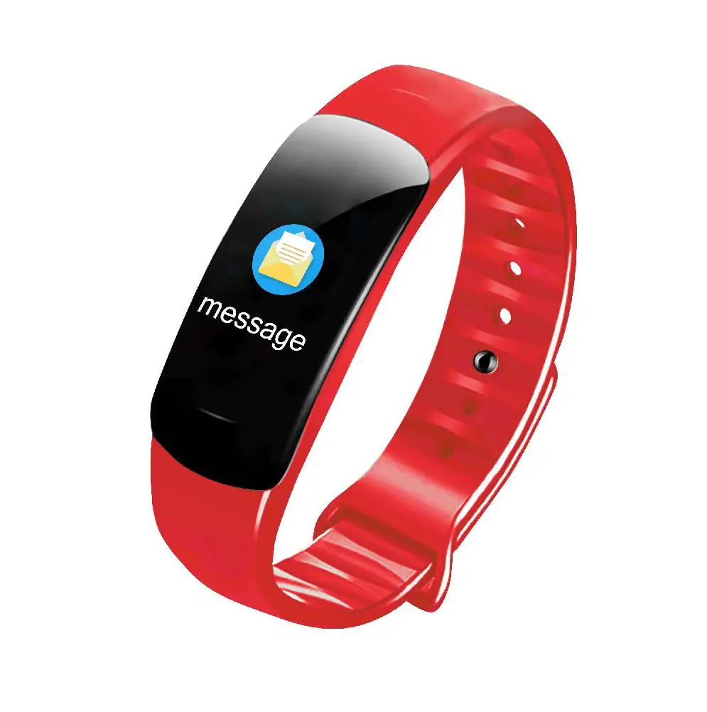 Smart Bracelet Heart Rate Blood Pressure Health Monitor Watch Color Screen Sport Pedometer Smartband Fitness Traker | Электроника
