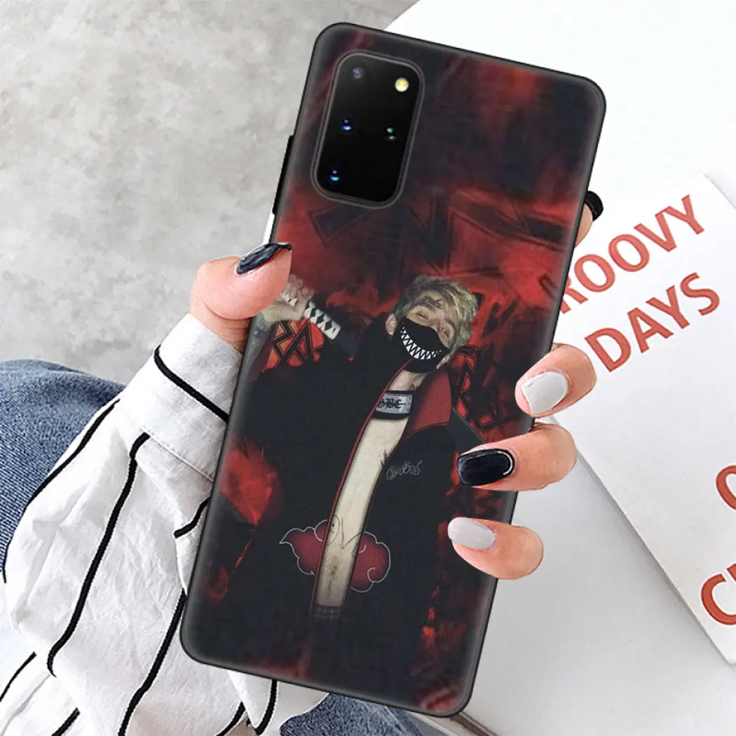 Мягкий силиконовый чехол для Samsung Note 8 9 S6 S7 Edge S8 S10 10 Plus S10E черный телефона Lil Peep Hot
