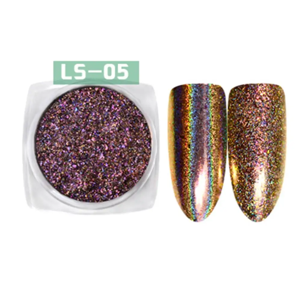 

Manicuring Infrared Beam Fantastic Colorful Magic Mirror Powder Fireworks Powder Chameleon Six Colors Powder
