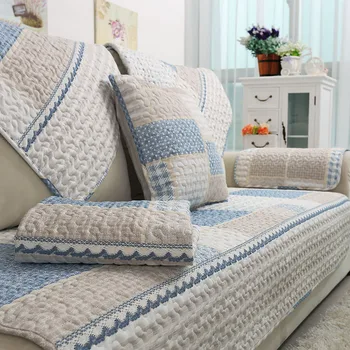 

Plaid Sofa Towel Sofa Covers For Living Room Couch Cover Modern Sofa Minimalist Seat Slipcover Non-slip Cotton Corner Cover