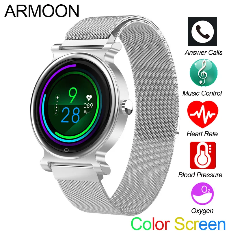 

Smart Watch R20 Android IOS Bluetooth Call SIRI Bracelet Heart Rate Blood Pressure Fitness Tracker Color Activity Sport Band