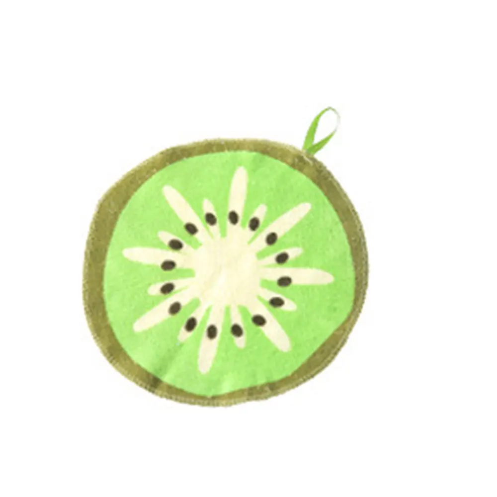 Kiwi SOLEDI многоузорные Висячие принадлежности для мытья посуды, чистящие милые салфетки, Бытовые аксессуары, гаджет, мультфильм - Цвет: Kiwi