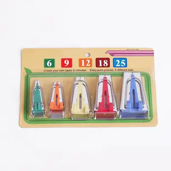 

Belt maker DIY craft Decor Beader Hand Tools Edge Sewing Accessories Pull Cylinder Tape Trim Control Bias Tape maker