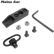 Universal Tactical KeyMod Sling Swivel Direct Quick Detach Adapter Mount Adapter 360 Graden Rotatie Jacht Sling Swivel