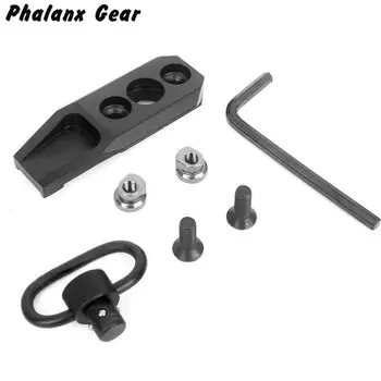 

Universal Tactical KeyMod Sling Swivel Direct Quick Detach Adapter Mount Adapter 360 Graden Rotatie Jacht Sling Swivel