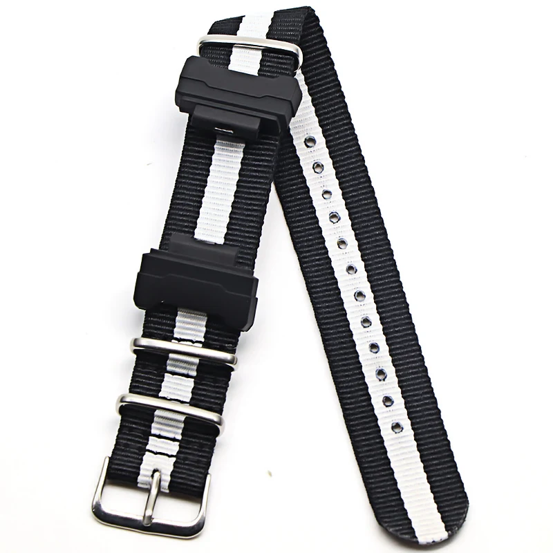 Durable Nylon Replacement Strap for Casio-G-Shock Watches