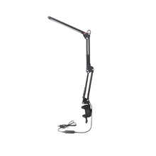 Настольная лампа с длинными ручками, 3 режима цвета, 9 режимов яркости, Регулируемый складной светодиодный светильник, Настольный светильник, USB светильник