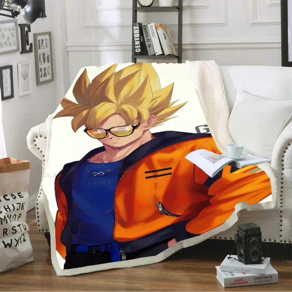 Color-5 Одеяло с 3D принтом Наруто мягкое уютное домашнее полотенце шерстяное одеяло крутое одеяло для мальчиков аниме одеяло покрывало для сна детское постельное белье 150x200 см - Цвет: Color-5