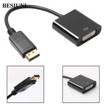 

Displayport DP male to DVI Female Adapter Video Display Port Cable Converter for PC Laptop Black