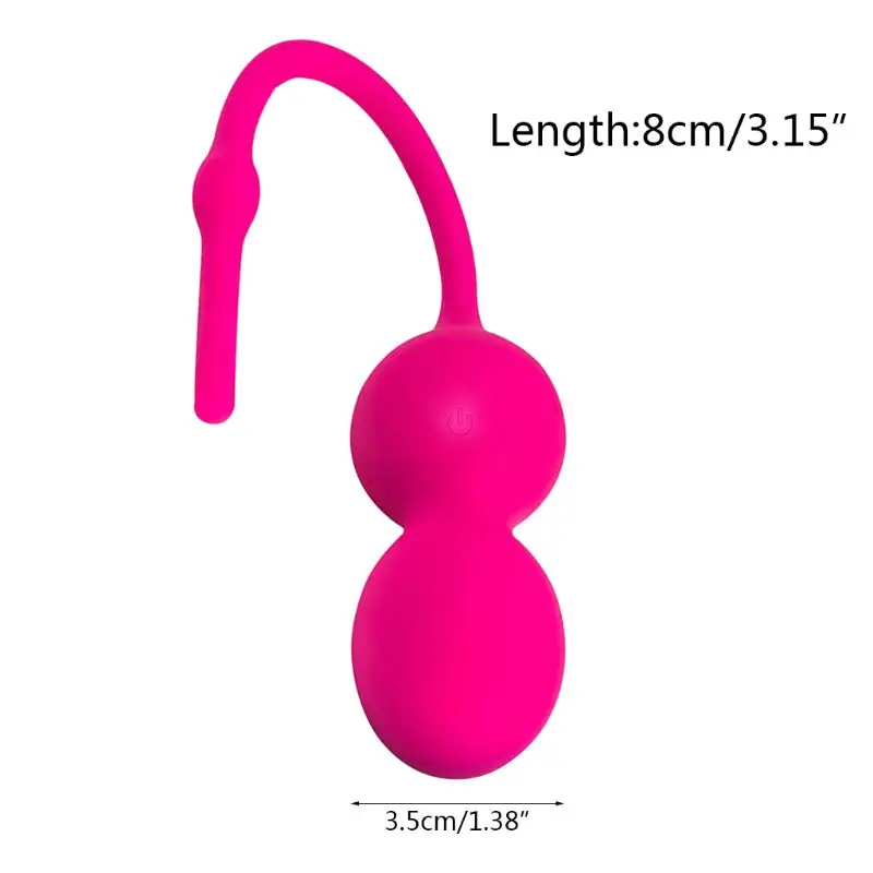 Safe Silicone Smart Kegel Ball Vaginal Tight Exercise Female Small Ball Adjustable 4 Modes Massage Sex Toy