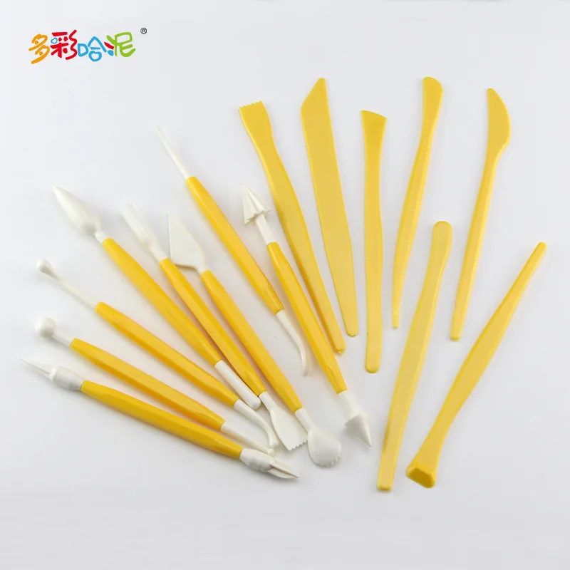 

Ultra-Light Plastic Soft Clay Plasticene Clay Embossed Tool Clay Tool Knife Sludge Putty Class Tool Kit