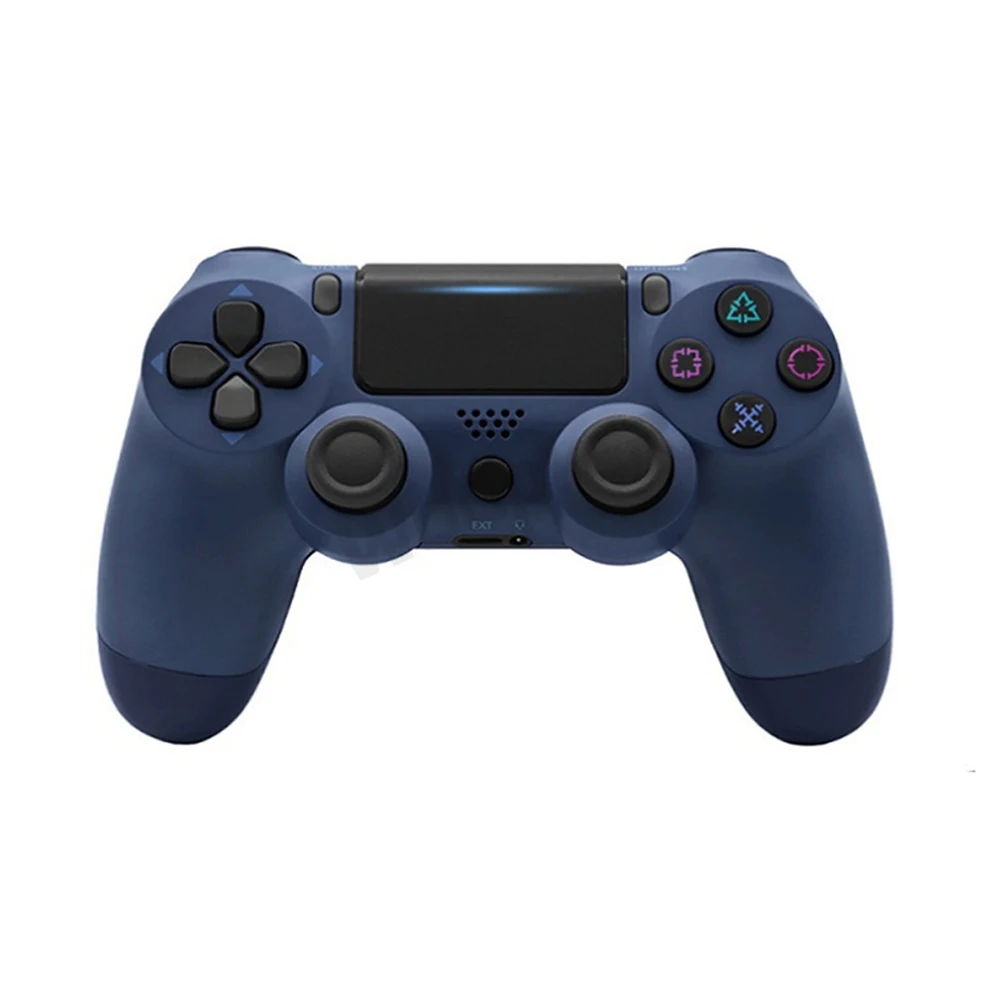 Для PS4 Bluetooth беспроводной контроллер для Playstation 4 Беспроводные вибрационные геймпады для Dualshock PS4 джойстик - Цвет: Синий