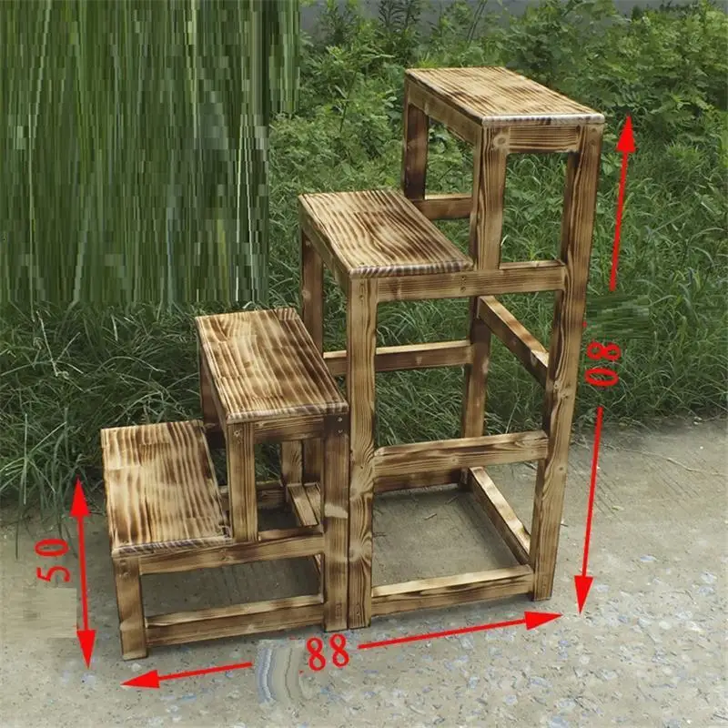 MODEL C Детский табурет для ванной комнаты Sgabelli Cucina Scaletta Legno Merdiven Stepladder Chair Escabeau - Цвет: MODEL C