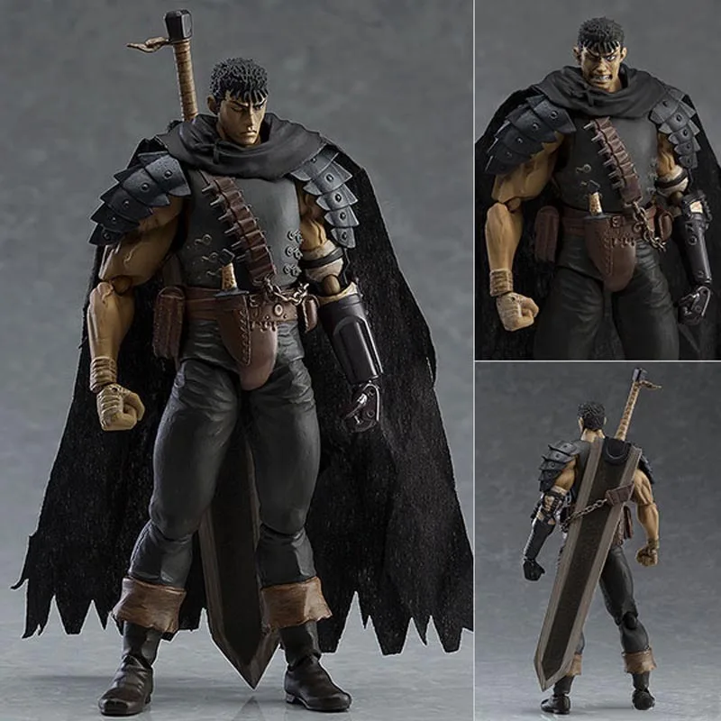 Игра Figma Guts Black Swordsman 17 см ПВХ фигурка кишки Ver. Repaint Edition подвижная модель игрушки