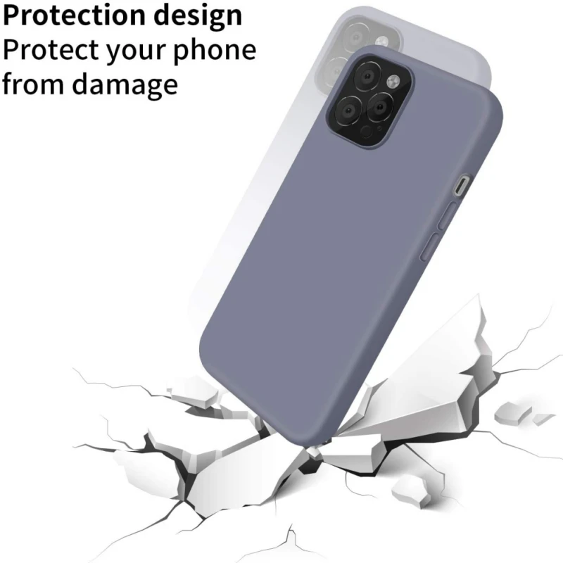 New Liquid Silicone Case For Iphone 12 Mini Pro