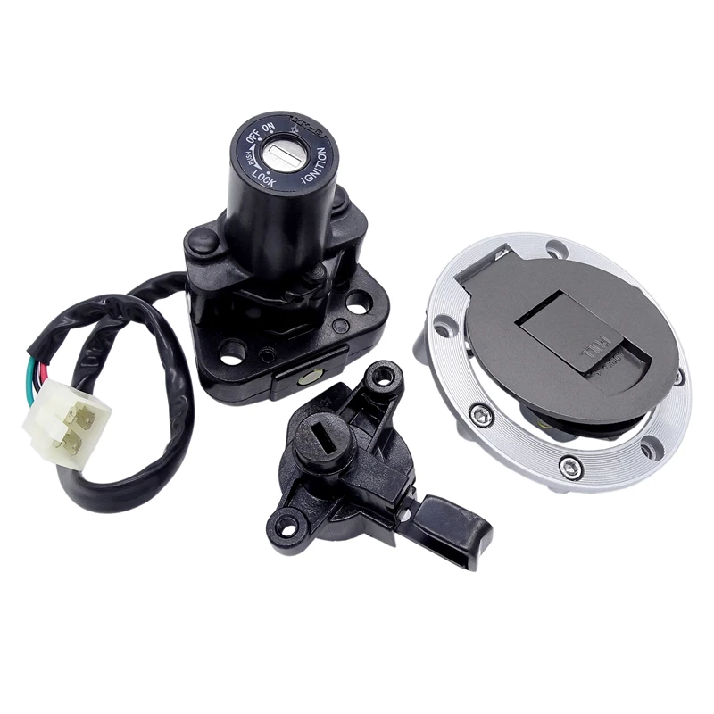 

1 Set For Suzuki GS500 RGV250 GSF1200 Bandit TL1000R GSXR1000 Motorcycle Fuel Tank Seat Lock Gas Cap Cover Ignition Key Switch