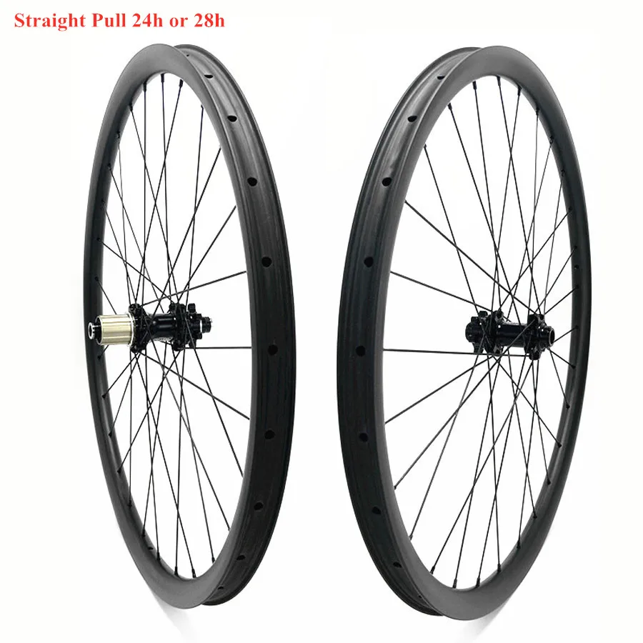 29er 32 мм широкий XC графит для колес 28 мм trail колеса бескамерные готовы с прямой тягой 24h 28h M45 концентратор 1490 г 29 дюймов обод без ниппелей