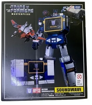 Takara Tomy Трансформеры роботы MP13 Soundwave Mp-13 ко деформации фигурка коллекционная игрушка