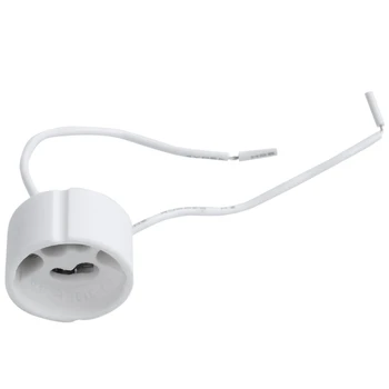 

New 30 Socket GU10 Porcelain Socket LED lamp with line