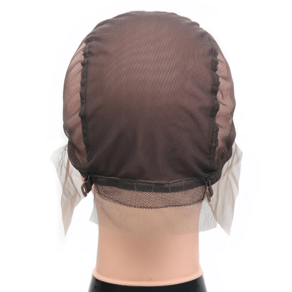 13x6 Lace Frontal Wig Caps For Making Wigs 1pcs-5pcs/bag Lace Frontal Wig Net Accessory Tools Light Brown Nets Wig Base Cap