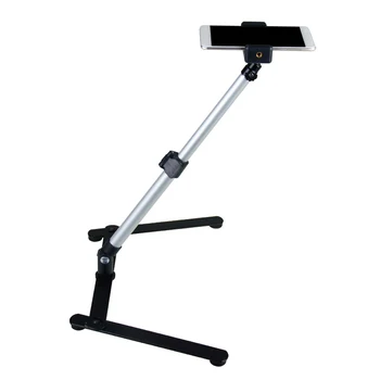 

Photography Adjustable Table Top Stand Set Mini Monopod+Phone Clip Fill-In Light Bluetooth Control