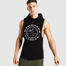 Muscle Dr. Brothers летний Повседневный жилет с капюшоном мужской Тонкий Чистый хлопок спортивный жилет для фитнеса