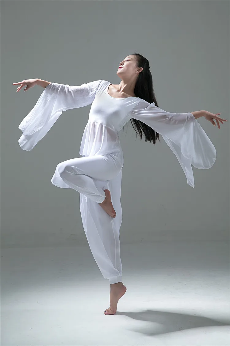 Dance Rhyme Элегантный комплект одежды для йоги женский белый танцевальный костюм танец живота Ша ку одежда для выступлений
