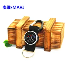 Трансграничной поставка Товары № 5 D-Форма с компасом алюминиевого сплава Карабин-подвес снаряжение для путешествий небольшие подарки в настоящее время