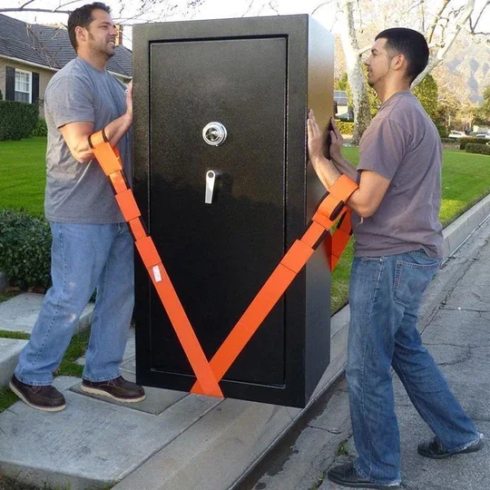 Новый Полезный подъемный подвижный ремень мебельный транспортный в плечевых ремнях командные ремешки Mover