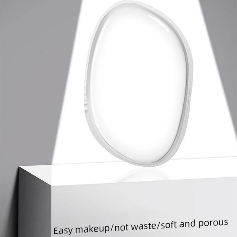 3d прозрачный силиконовый спонж для макияжа для жидкой основы BB CC Cream первой необходимости губка для макияжа j1