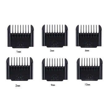 

Electric Clipper Accessories,4Pcs Cut Clipper Limit Comb Guide Attachment Size Barber Replacement