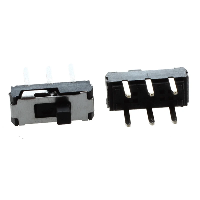 

20 Pcs On/Off/On DPDT 2P2T 6 Pin Vertical DIP Slide Switch 9x4x3.5mm