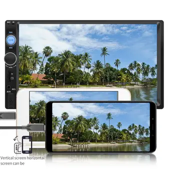 

7010B 2 Din Car Multimedia Player Autoradio Stereo 7" Touch Screen Video MP5 Player Auto Radio HD 1080p Movie Player