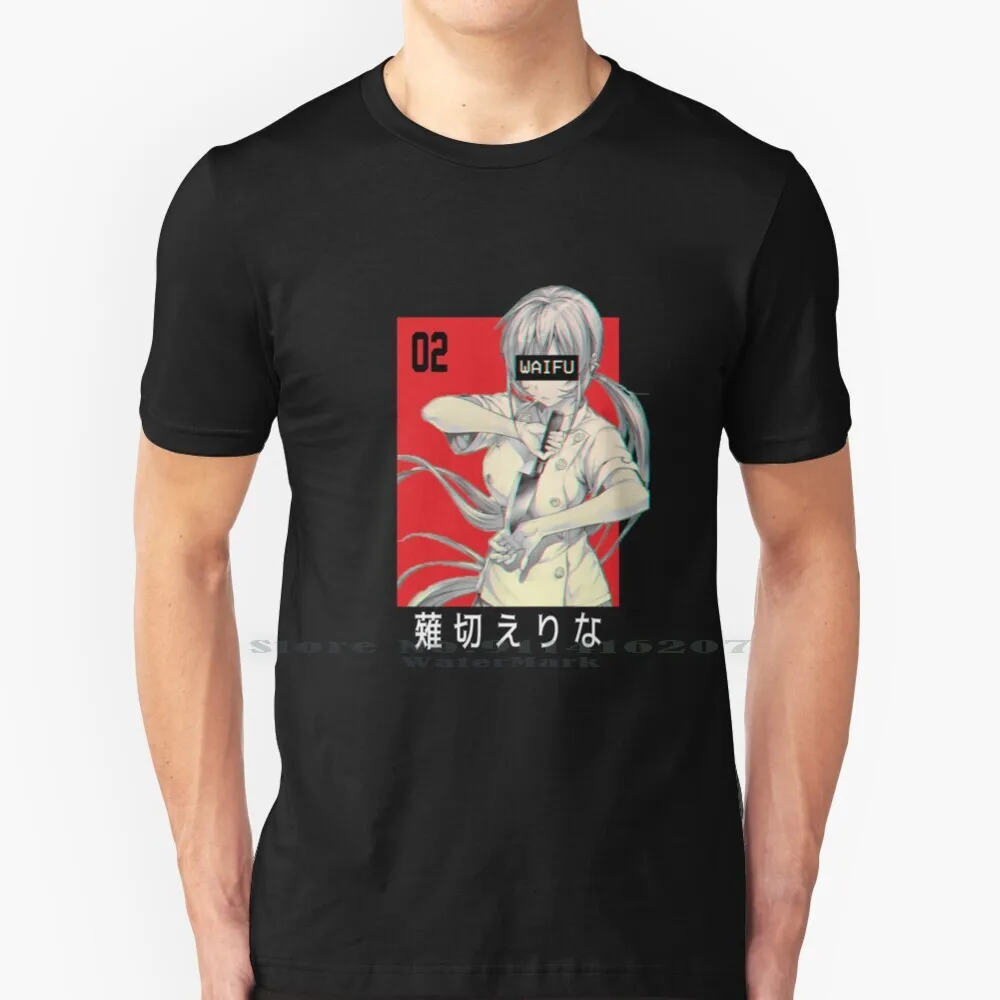 Nakiri Era-Waifu T Shirt 100% Puro Cotone Anime Shokugeki Food Wars Food Manga Souma Yukihira Megumi Soma Nakiri Shokugeki N