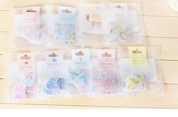

1000packs,70pcs/pack Kawaii Stickers Romantic Small Sticker Painted Watercolor Diary Photo Decorative Stickers