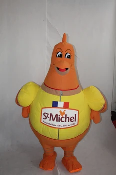 

Ohlees Big cock 2.2m Inflatable Mascot Costume picture is example only,do custom according to customer design
