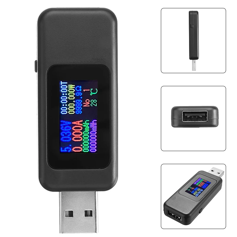 10 in 1 Digital USB Tester Current Voltage Charger Voltmeter Power Detector Tool 10 in 1 Digital USB Tester Current Voltage Charger Voltmeter Power Detector Tool