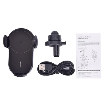 

1 Set High Quality Useful 15W Car Wireless Charger Mobile Phone Charge