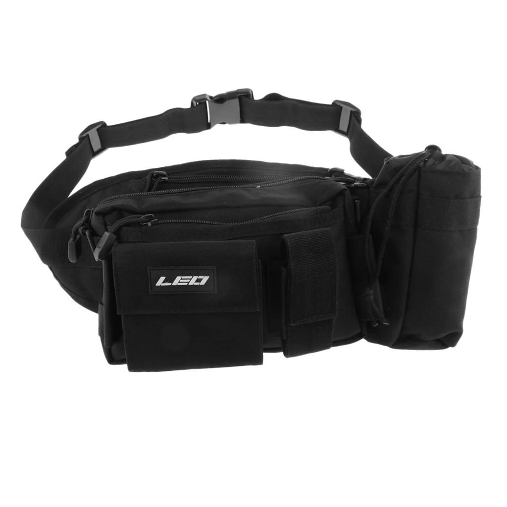 Adjustable Strap Fishing Tackle Bag Fishing Waist Pack Bum Bag Fanny