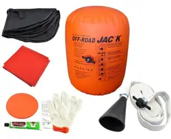 Cric gonflable à Double couche pour échappement d'air, 4 tonnes, haut de ferme 