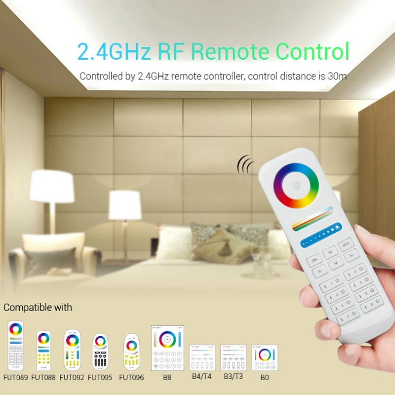 MiBOXER(milight) POW-LH1 высокого напряжения RGB Светодиодные полосы света драйвер вход AC220V; выход DC215V; Общий Анод RGB(4 канала 3 цепи