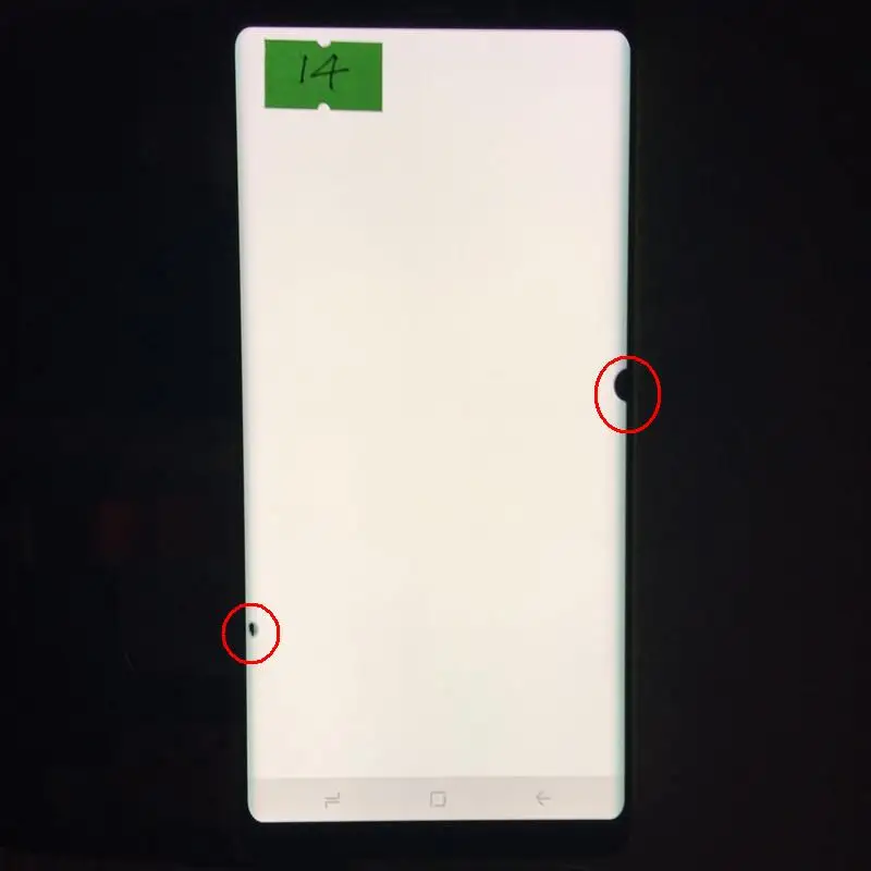AMOLED дисплей для SAMSUNG Galaxy NOTE8 lcd N950U N950I N950F дисплей сенсорный экран в сборе с черными точками