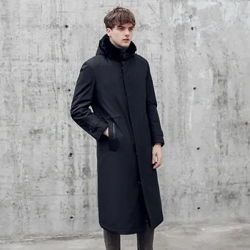 

Real Fur Coat Natural Mink Fur Coat Winter Jacket Men Goose Down Jacket Warm Parkas Plus Size Jackets Casaco 18026 YY1087