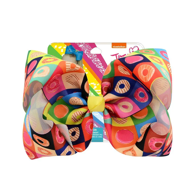 Riclia 6 шт./лот большой бант заколки для волос для детей Красочные Красота заколки для волос ручной работы Детское платье «Принцесса» с аксессуары для волос с бантом головные уборы для детей - Цвет: 6pcs(12)