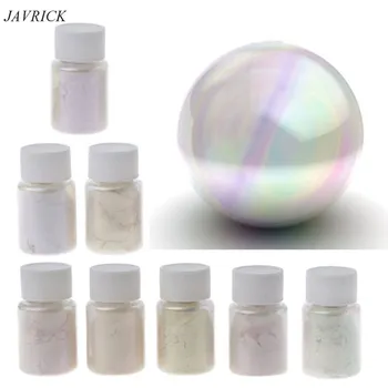 

8 Colors Polarized Diamond Pearl Pigment Powder Aurora Mica Resin Pigments Kit
