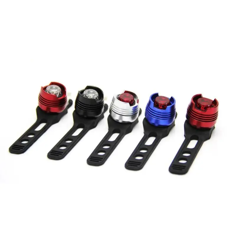 Clignotant de sécurité pour vélo, prise d'extrémité de guidon, lampe à lumière LED rouge