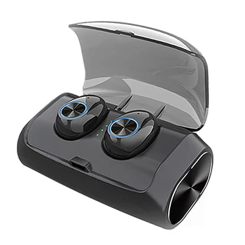 

V6 Tws Wireless Bluetooth Earphone Sports Headphone Handsfree Control Noise Canceling Earbuds Stereo Headset With Charging Box