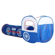 Открытый бассейн игра туннель палатка для детей подарок полиэстер ткань поезд Ползания игрушка упражнения практическая способность дети палатка дом