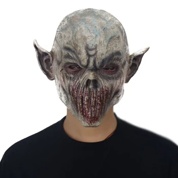 

Horror Demon Latex Mask Halloween Decoration Halloween Costume Cosplay Scary Head Cover Makeup Event Festive Accessories Decors